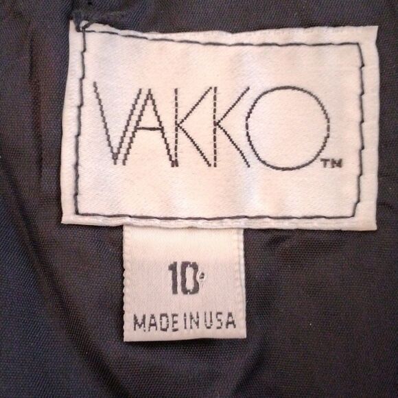 Vakko Vintage Leather Skirt - Picture 4 of 9